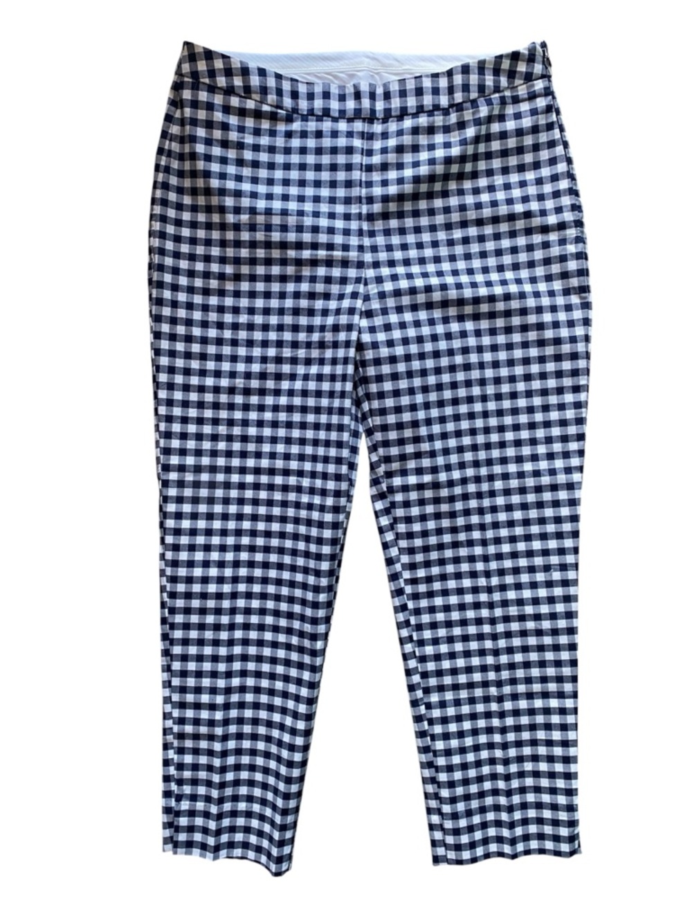 Victoria Beckham Gingham Capris - Picture 3 of 8